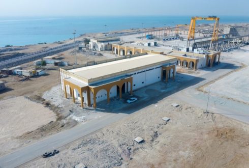 پروژه مخازن بتنی و ابنیه صنعتی آب شیرین کن