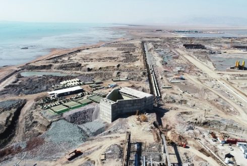 پروژه کانال انتقال آب بندرعباس