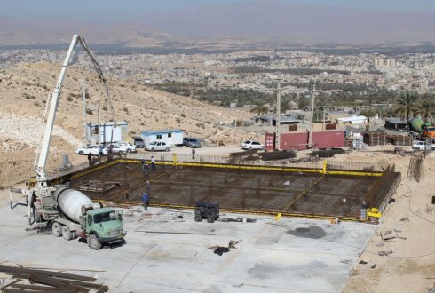 پروژه اجرای مخازن بتنی و انتقال آب رینگ مابین مخازن شهرستان جهرم